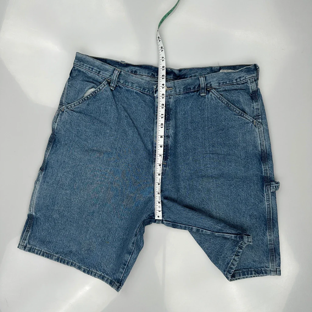 Wrangler Denim Shorts - 38W 10L Blue Cotton - Image 4