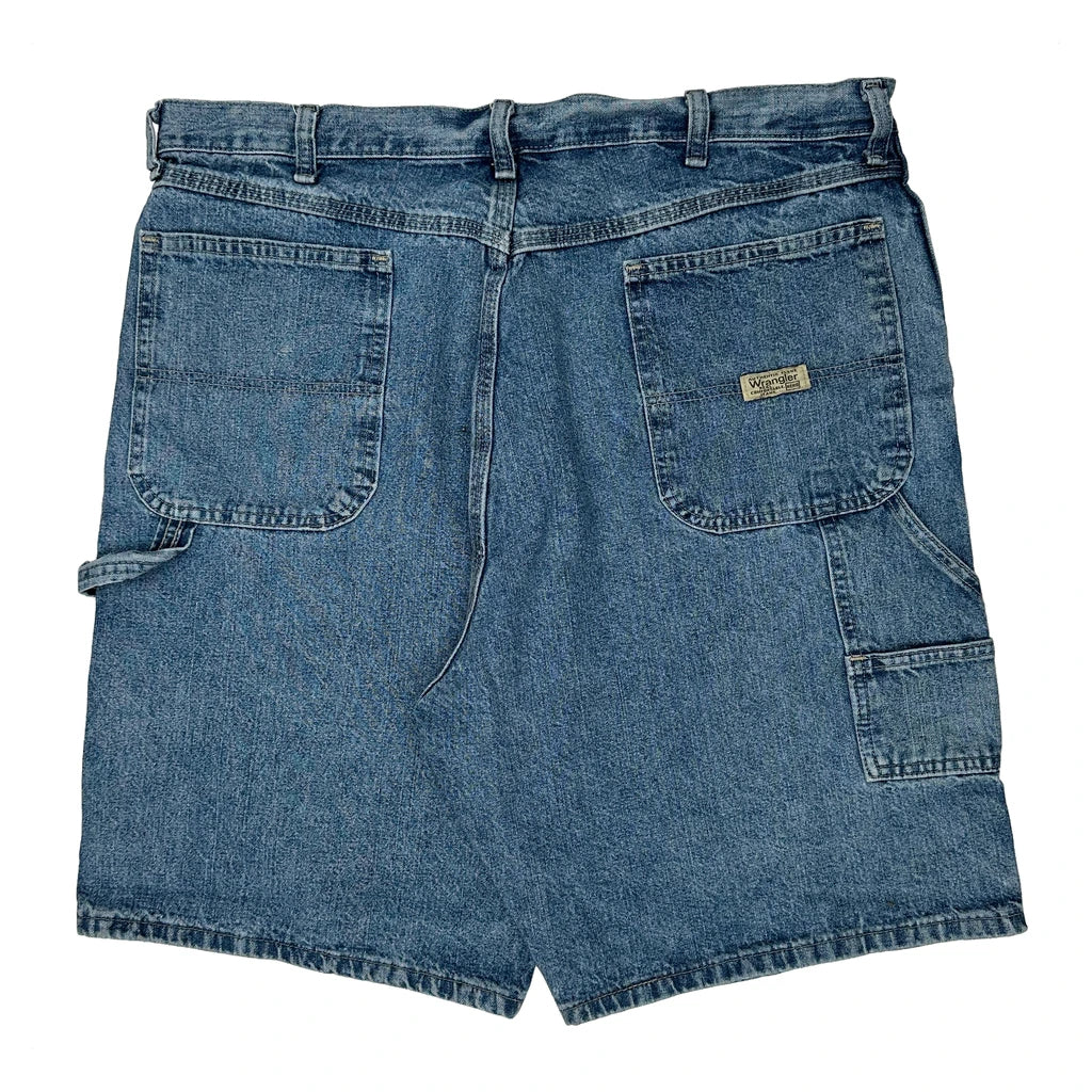 Wrangler Denim Shorts - 38W 9L Blue Cotton