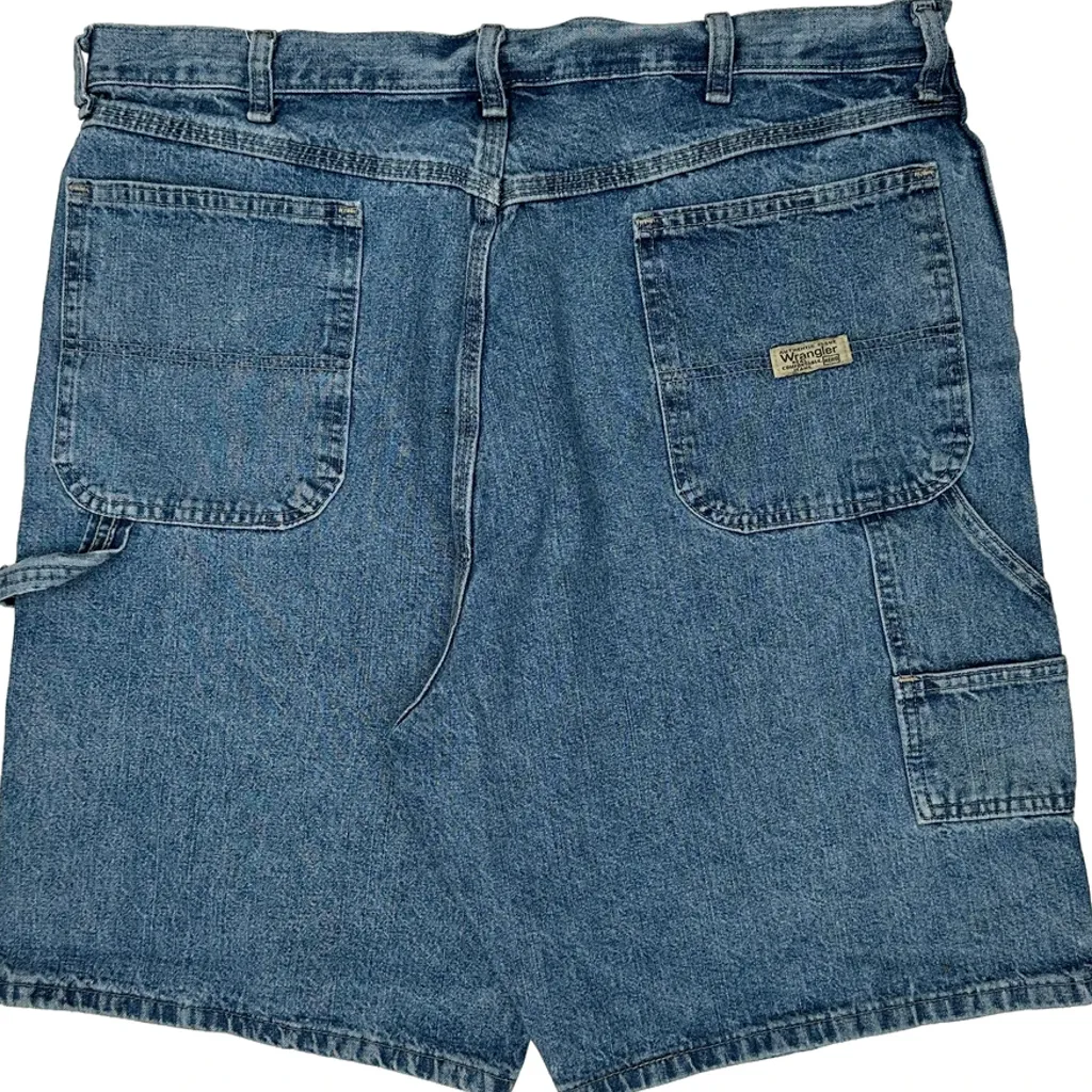 Wrangler Denim Shorts - 38W 9L Blue Cotton - Image 7