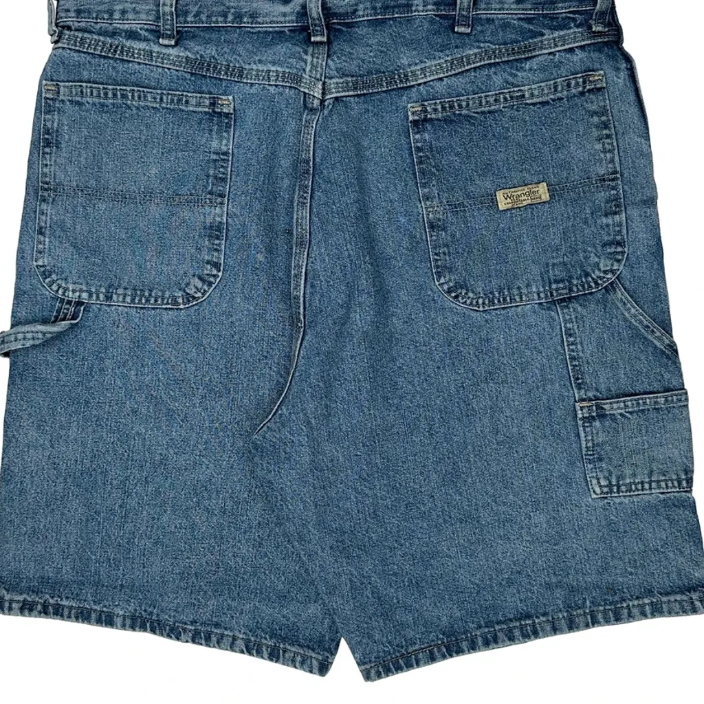 Wrangler Denim Shorts - 38W 9L Blue Cotton - Image 8