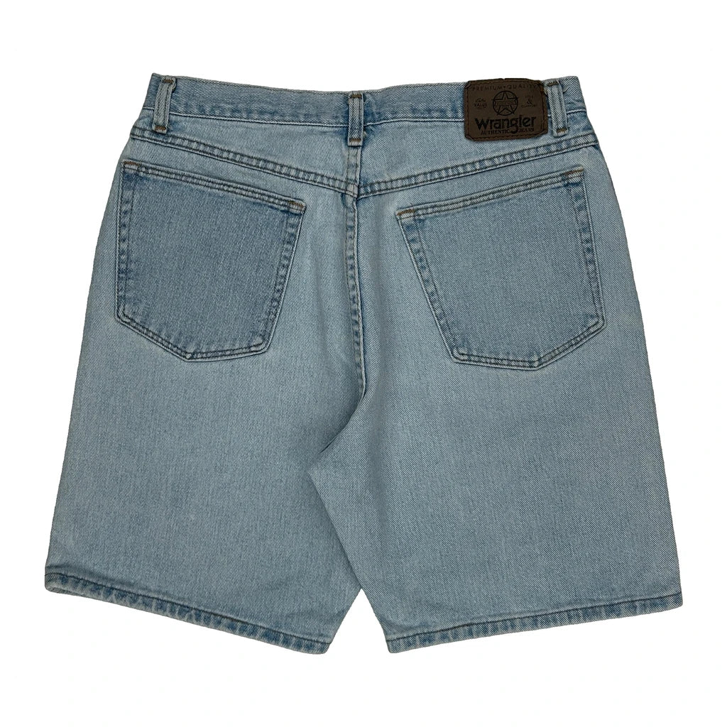 Wrangler Denim Shorts - 31W 9L Light Wash Denim