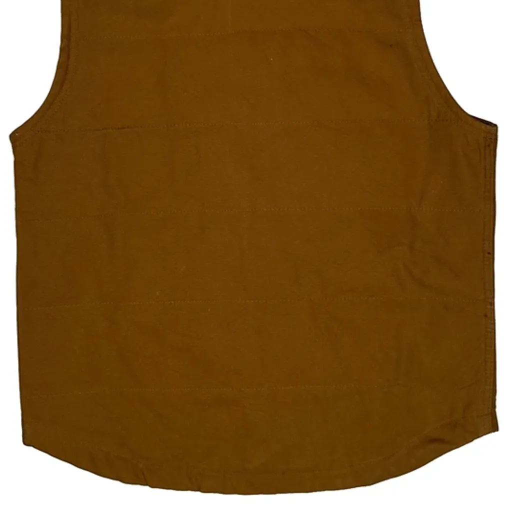 Wrangler Gilet - Medium Brown Cotton - Image 6
