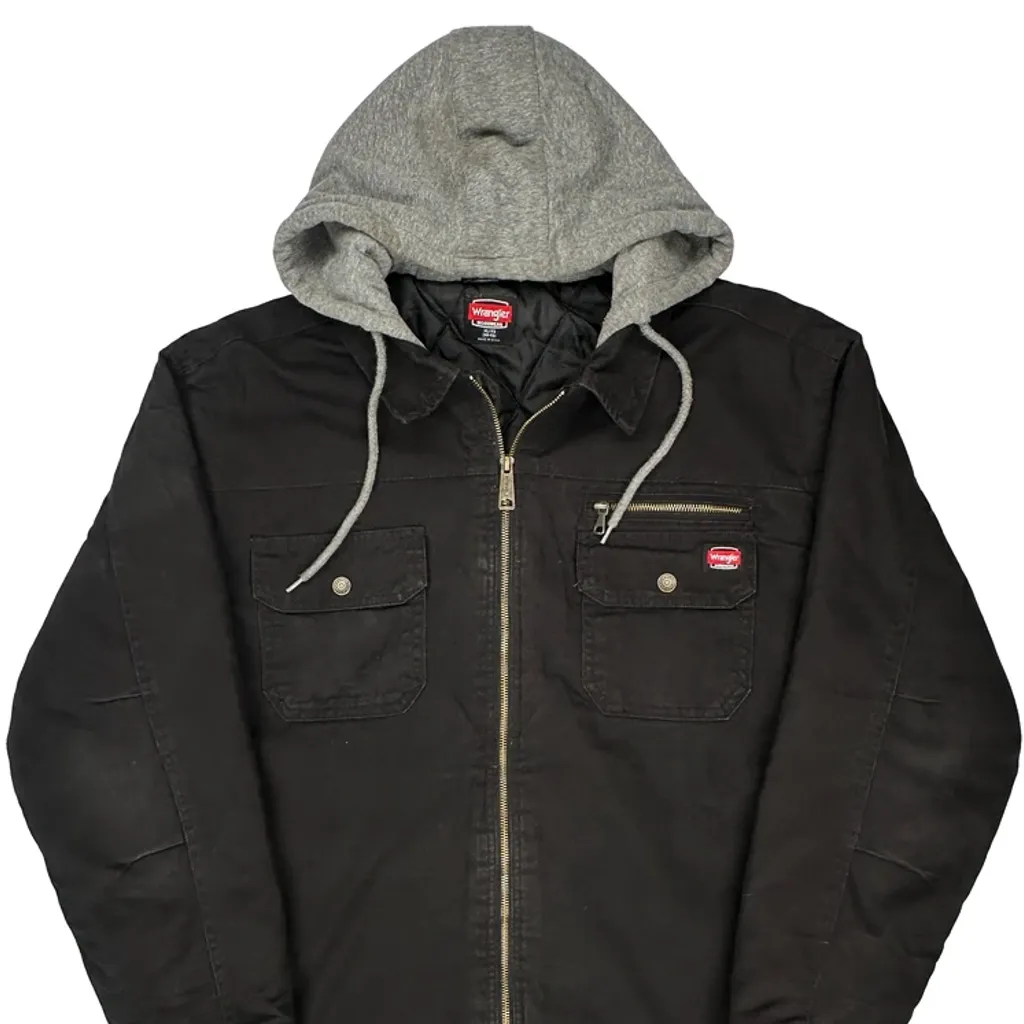 Wrangler Workwear Jacket - XL Black Polyester - Image 4