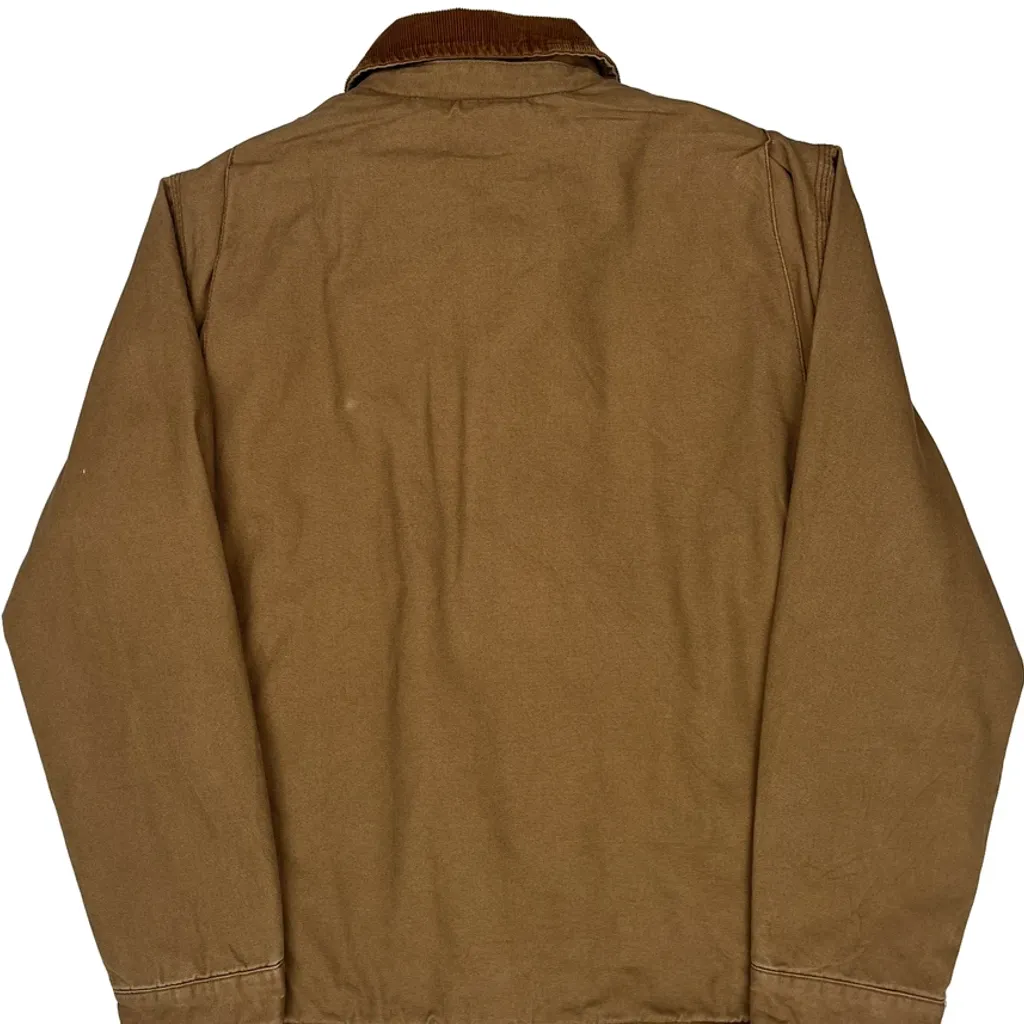 Wrangler Workwear Jacket - Medium Brown Cotton - Image 6