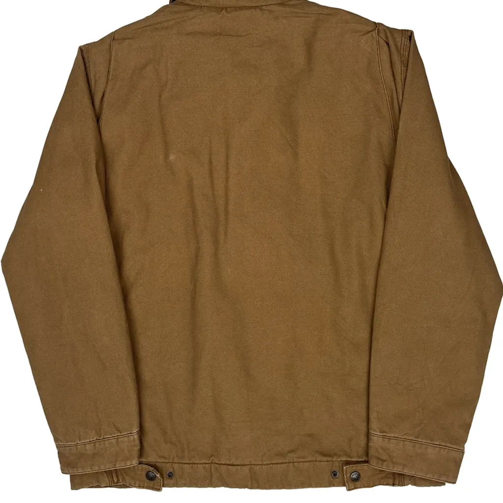 Wrangler Workwear Jacket - Medium Brown Cotton - Image 7