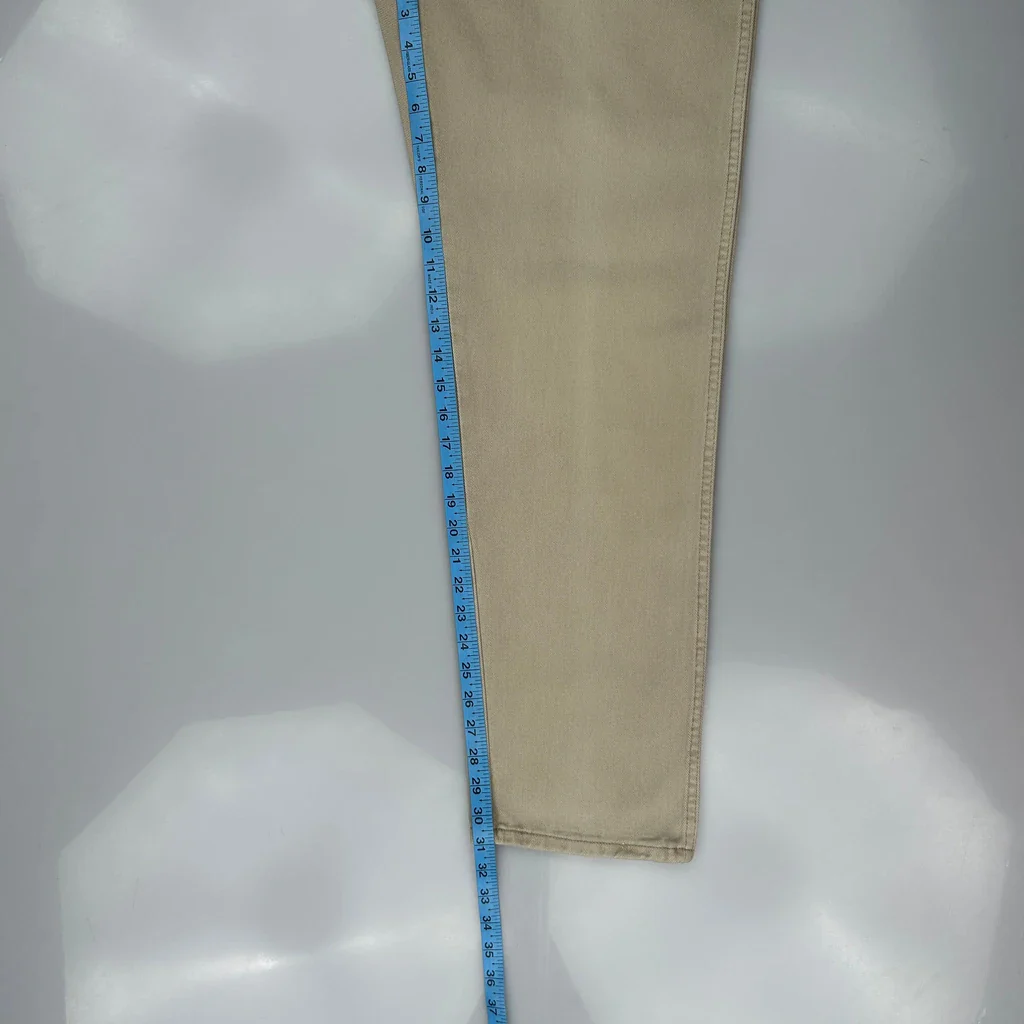 Wrangler Jeans - 29W 31L Beige Cotton - Image 5