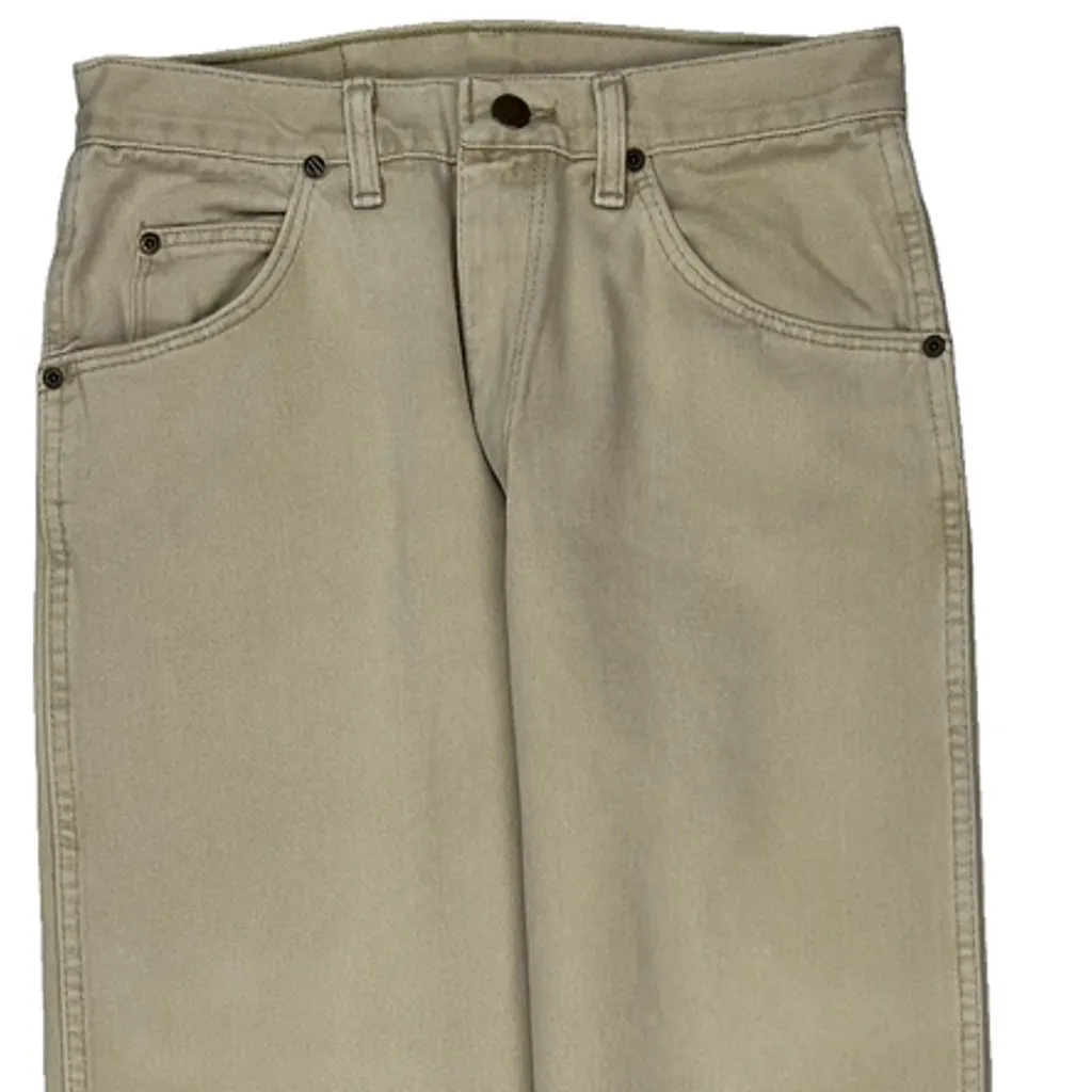 Wrangler Jeans - 29W 31L Beige Cotton - Image 9