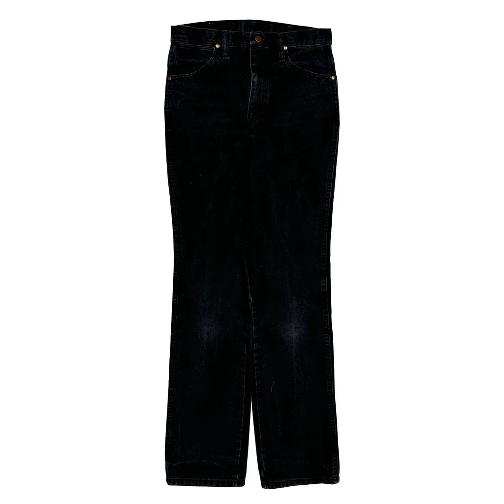Wrangler Jeans - 29W 34L Black Cotton - Image 2