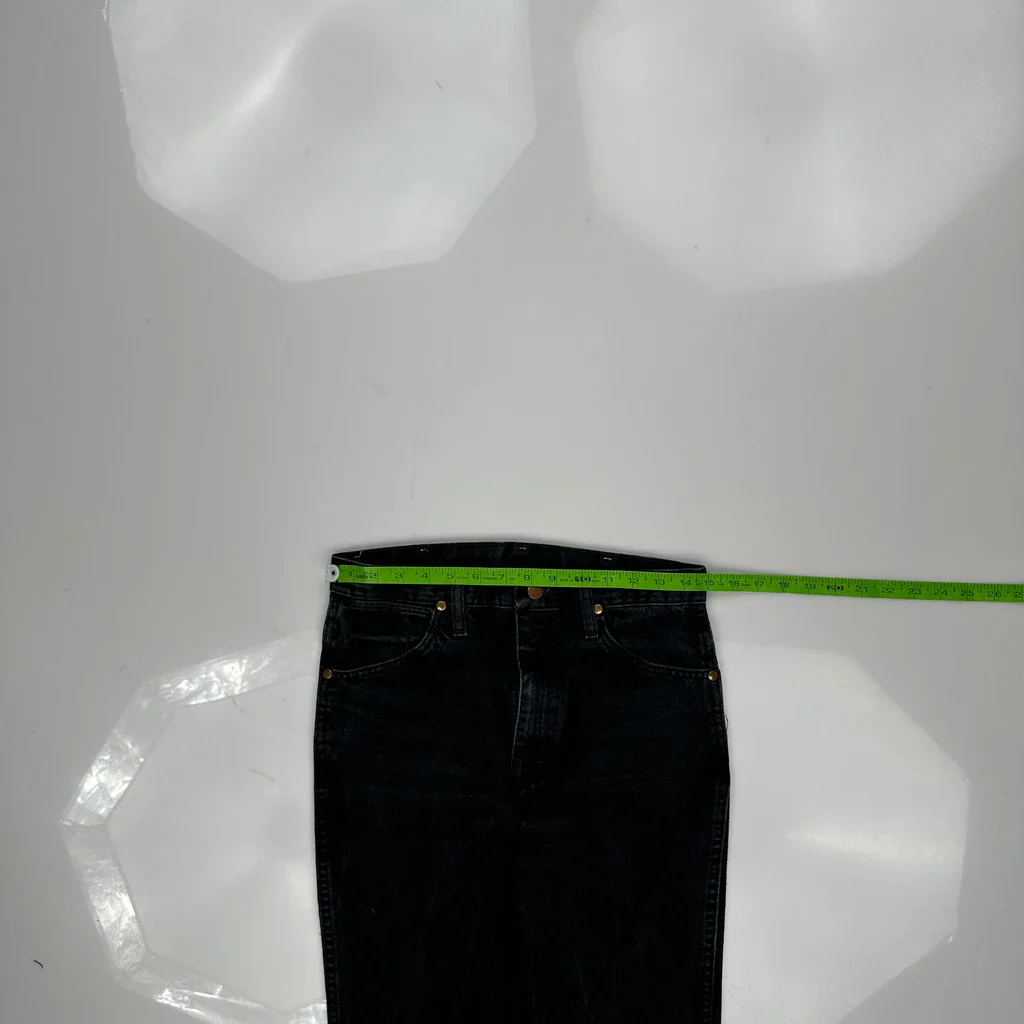 Wrangler Jeans - 29W 34L Black Cotton - Image 3