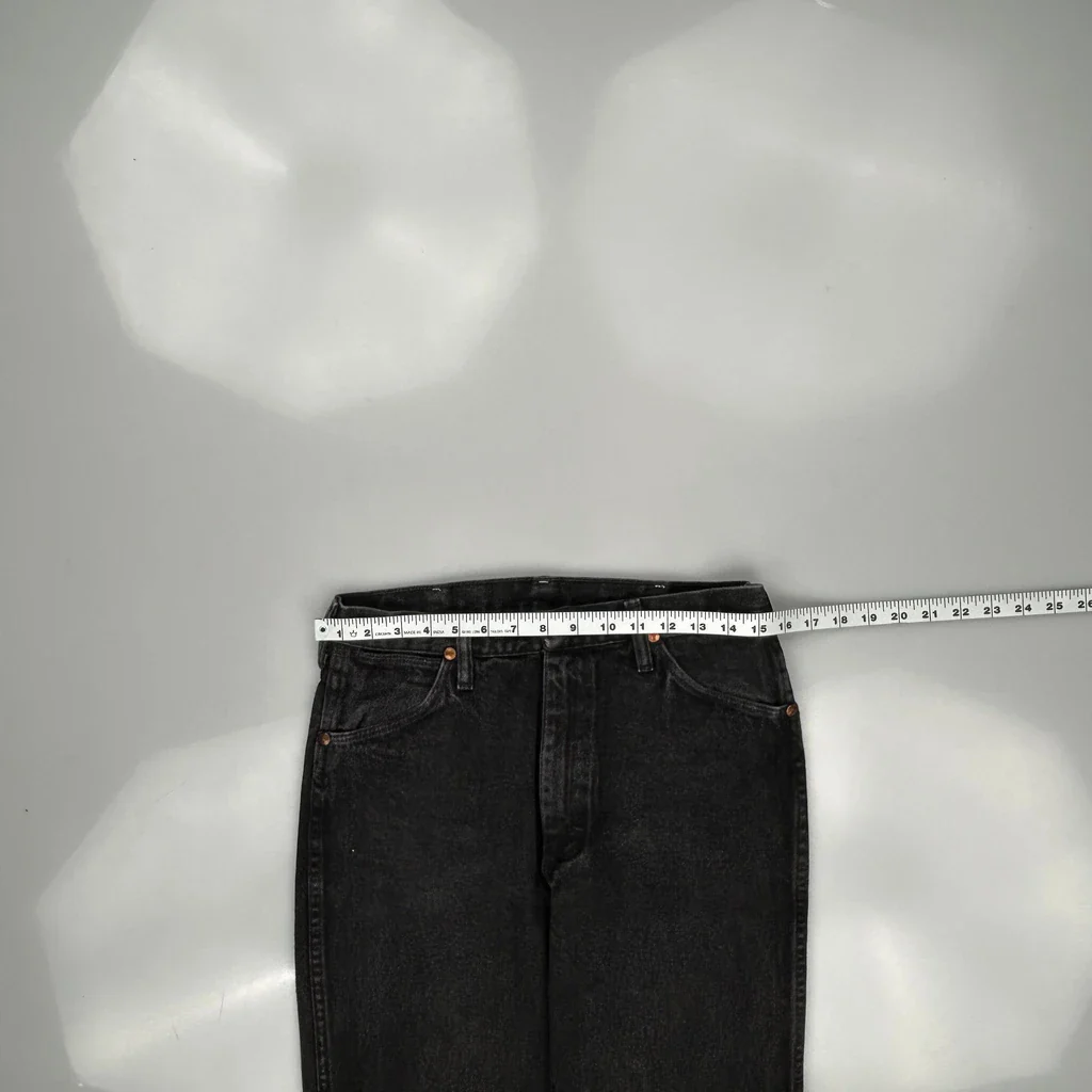 Wrangler Jeans - 30W 34L Black Denim - Image 3