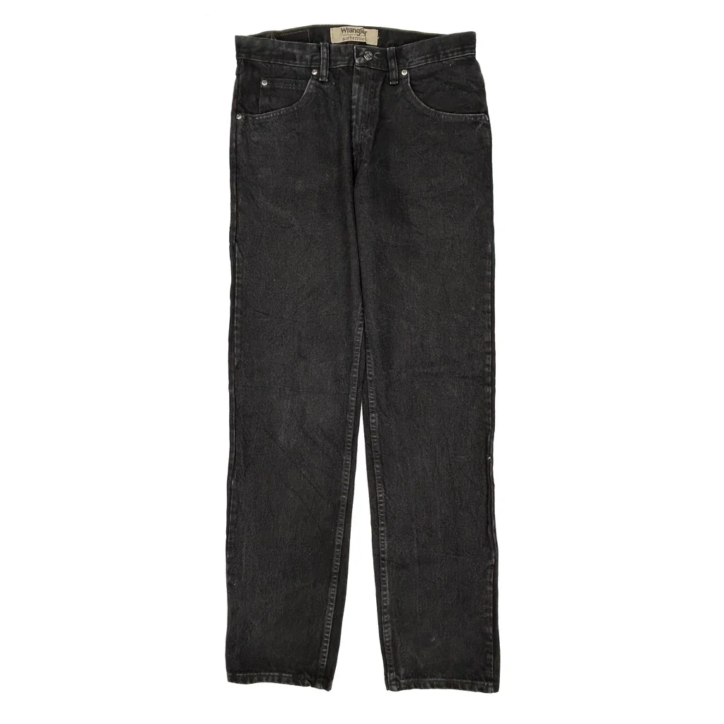 Wrangler Jeans - 32W 34L Black Cotton - Image 2
