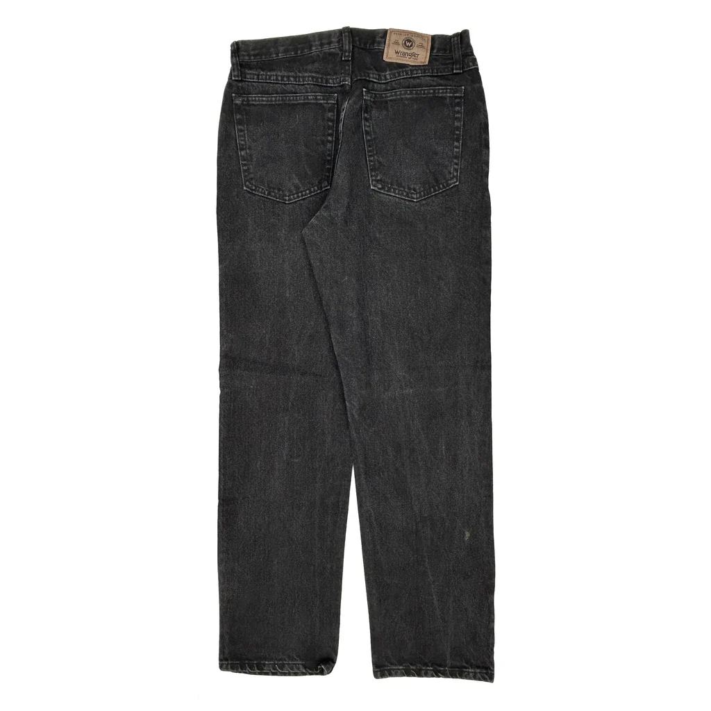 Wrangler Jeans - 32W 32L Black Cotton
