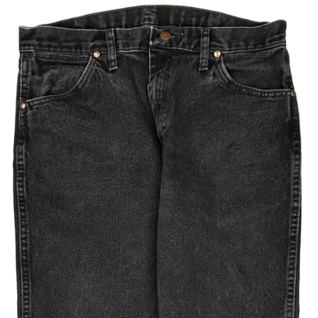 Wrangler Jeans - 33W 34L Black Cotton - Image 10