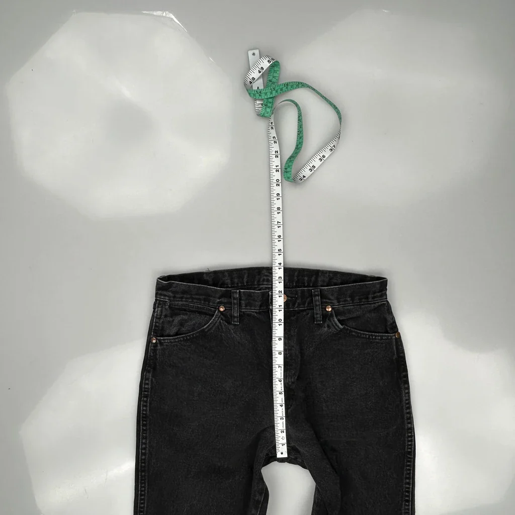 Wrangler Jeans - 33W 34L Black Cotton - Image 4