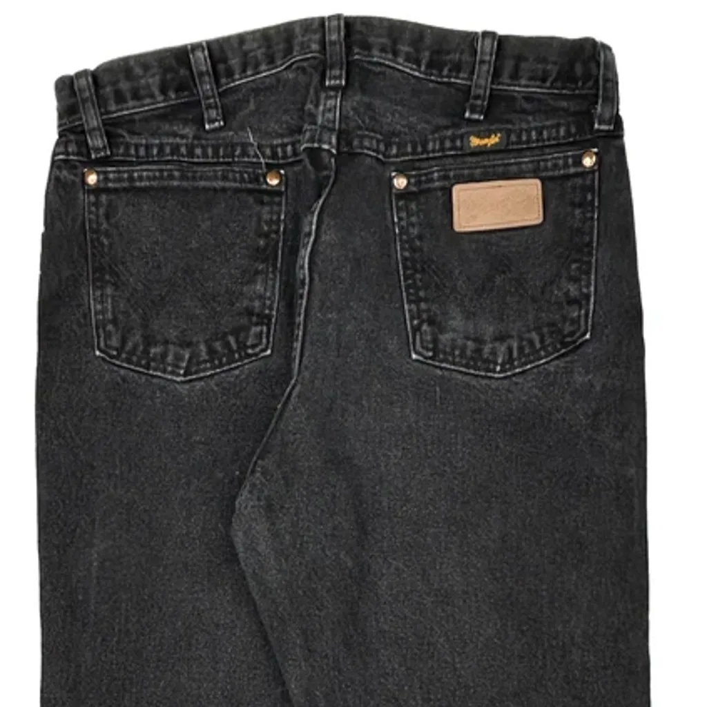 Wrangler Jeans - 33W 34L Black Cotton - Image 7