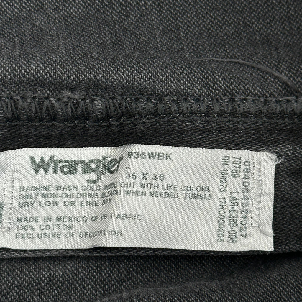 Wrangler Jeans - 34W 34L Black Cotton - Image 6