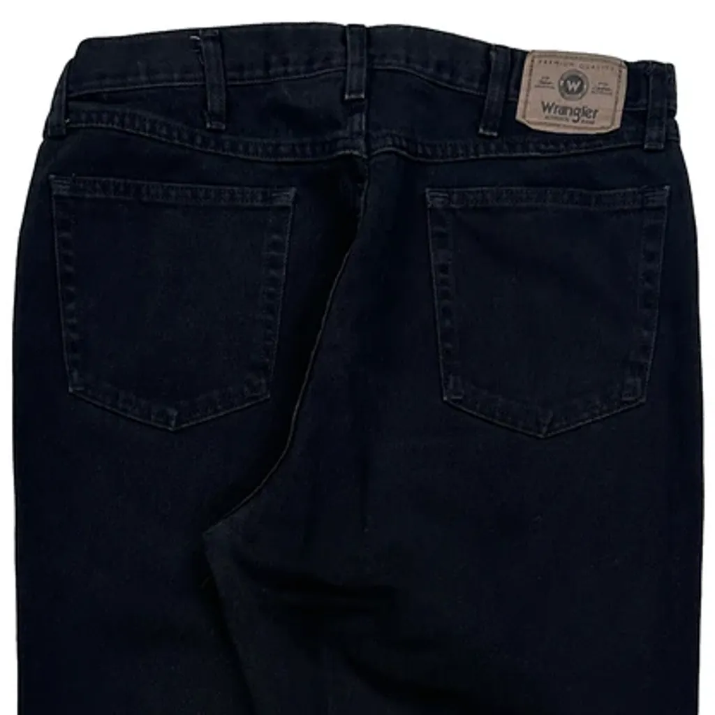 Wrangler Jeans - 34W 34L Black Cotton - Image 8
