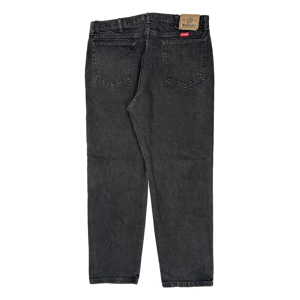Wrangler Jeans - 36W 30L Black Cotton