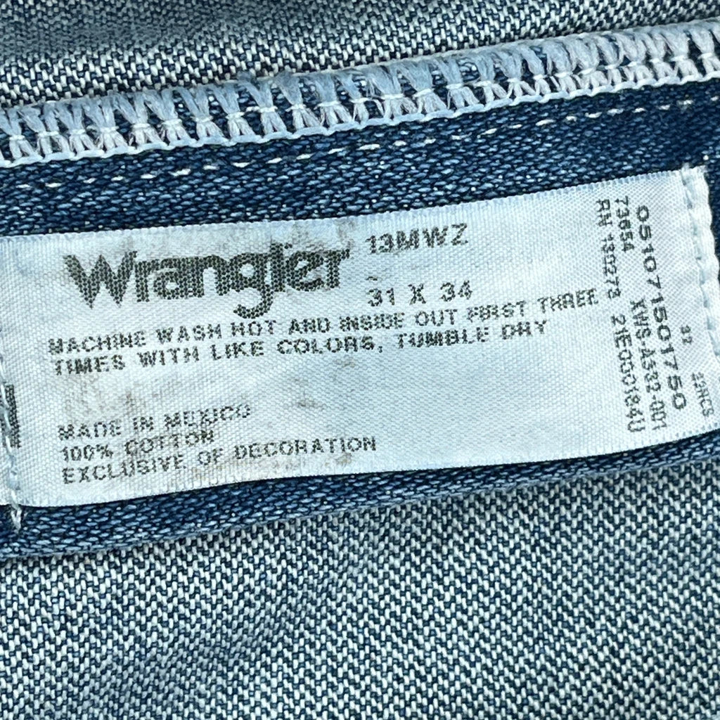 Wrangler Jeans - 29W 34L Blue Cotton - Image 6