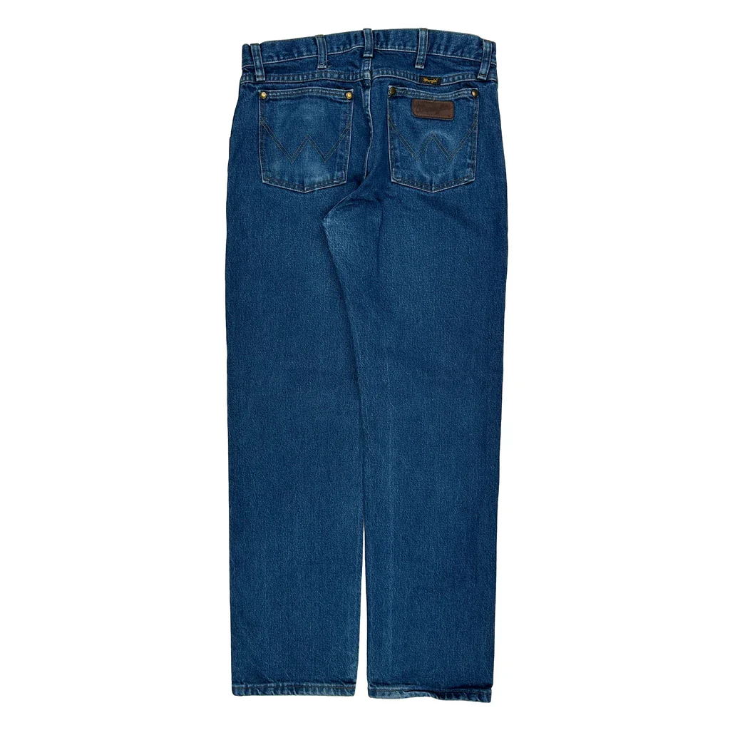 Wrangler Jeans - 30W 31L Blue Cotton