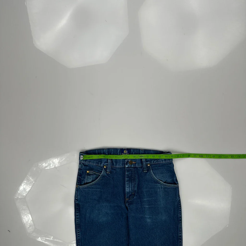 Wrangler Jeans - 30W 31L Blue Cotton - Image 3