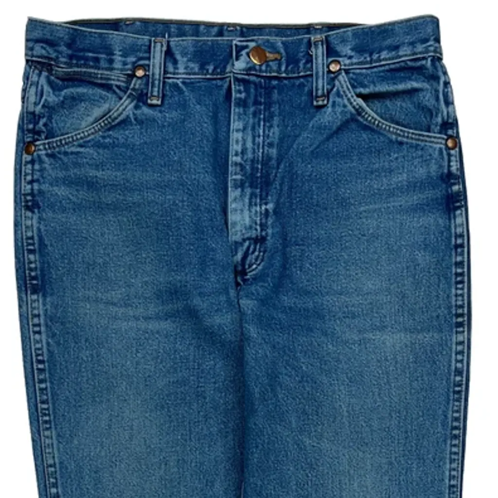 Wrangler Jeans - 30W 35L Blue Cotton - Image 9