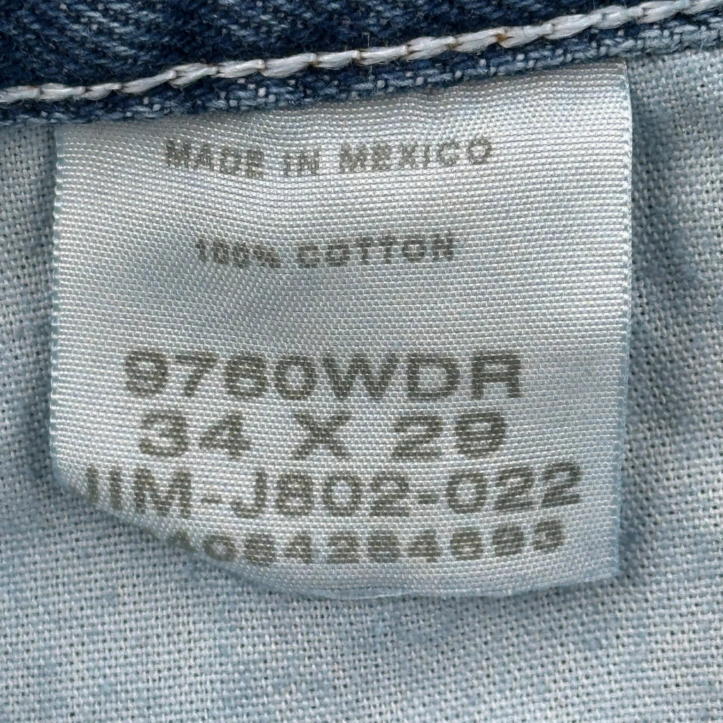Wrangler Jeans - 32W 29L Blue Cotton - Image 6