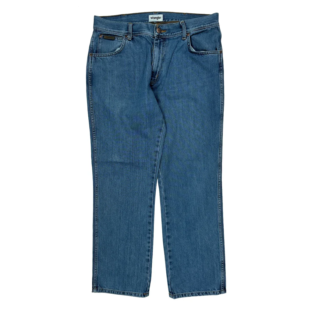 Wrangler Jeans - 32W 30L Blue Cotton - Image 2
