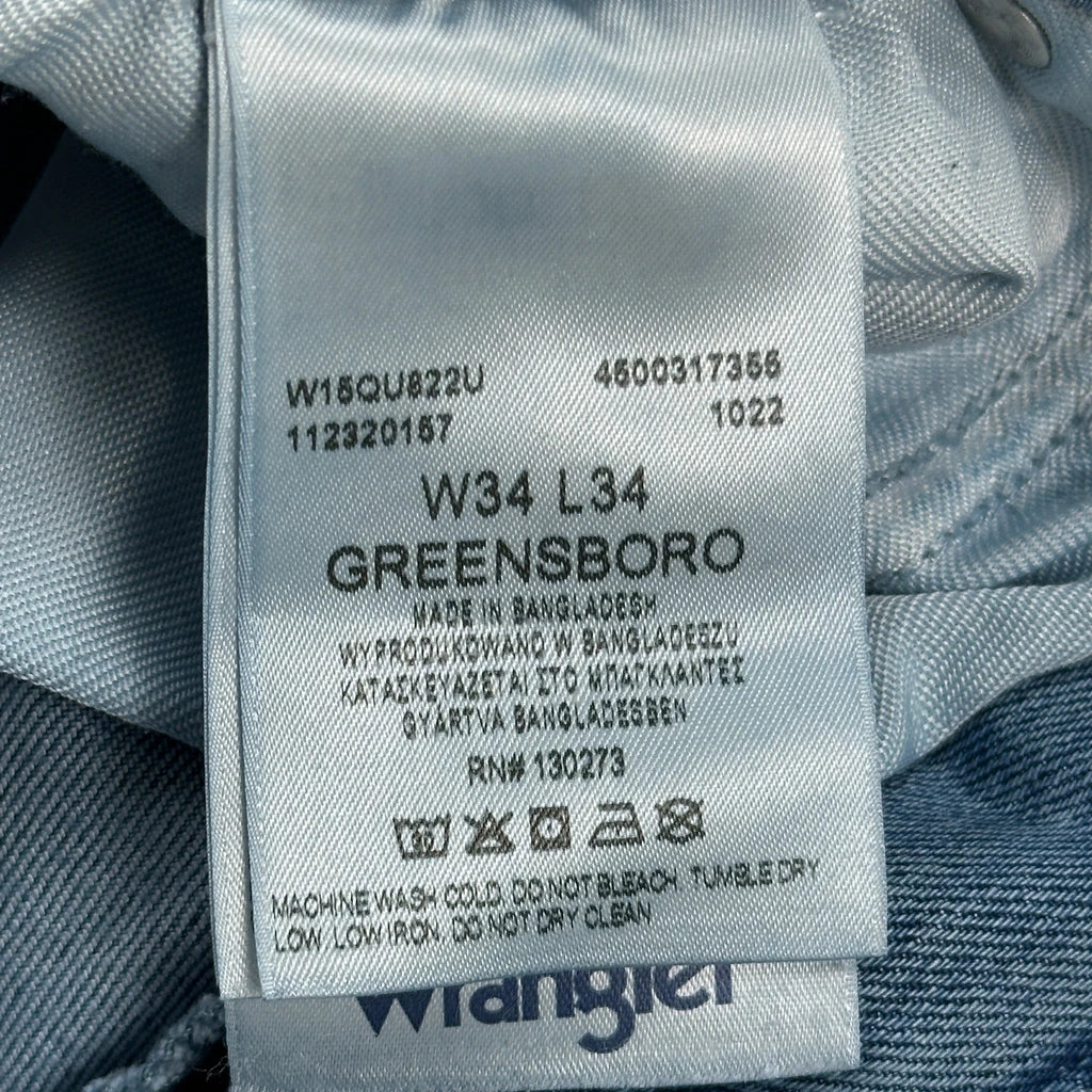 Wrangler Jeans - 32W 33L Blue Denim - Image 6