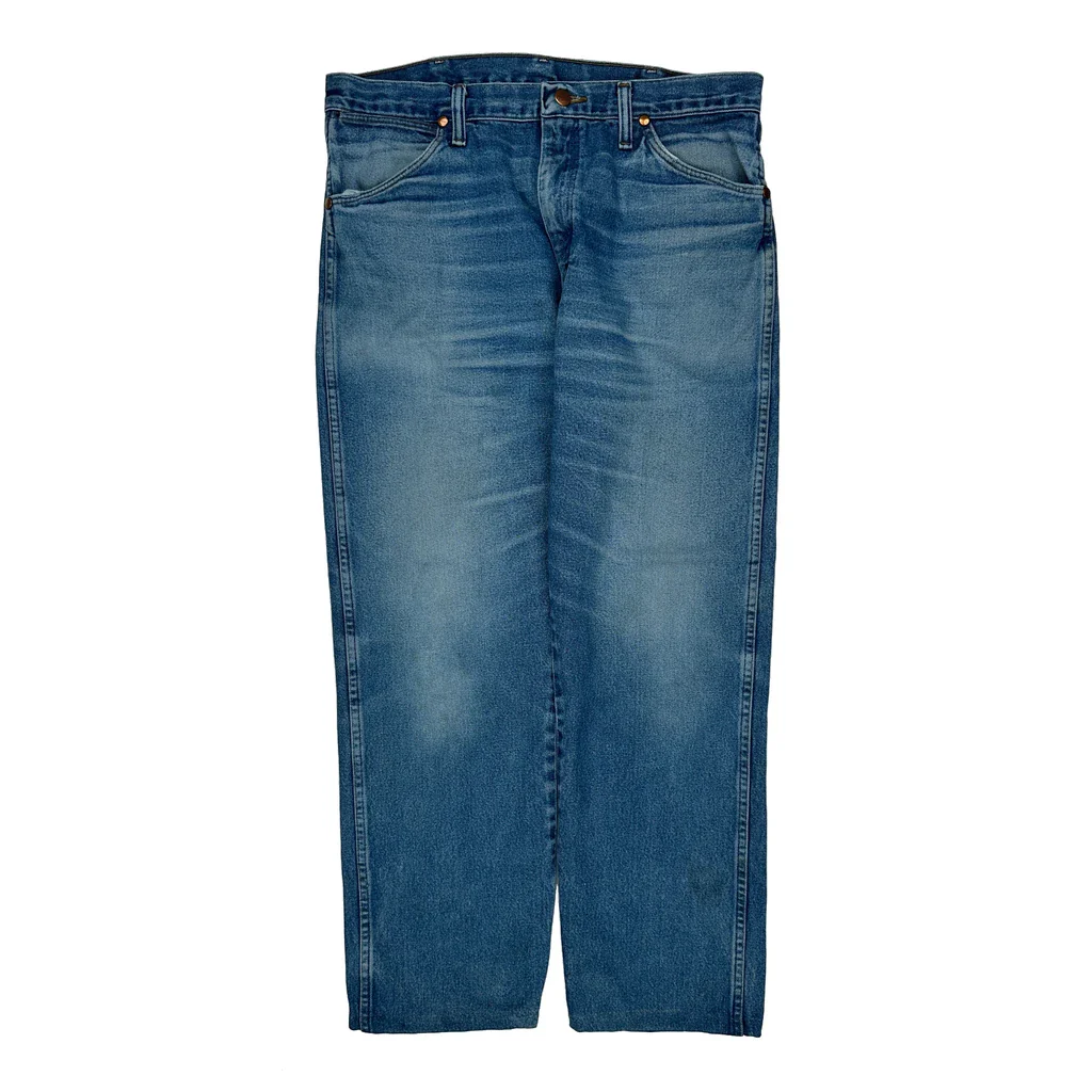 Wrangler Jeans - 33W 28L Blue Cotton - Image 2