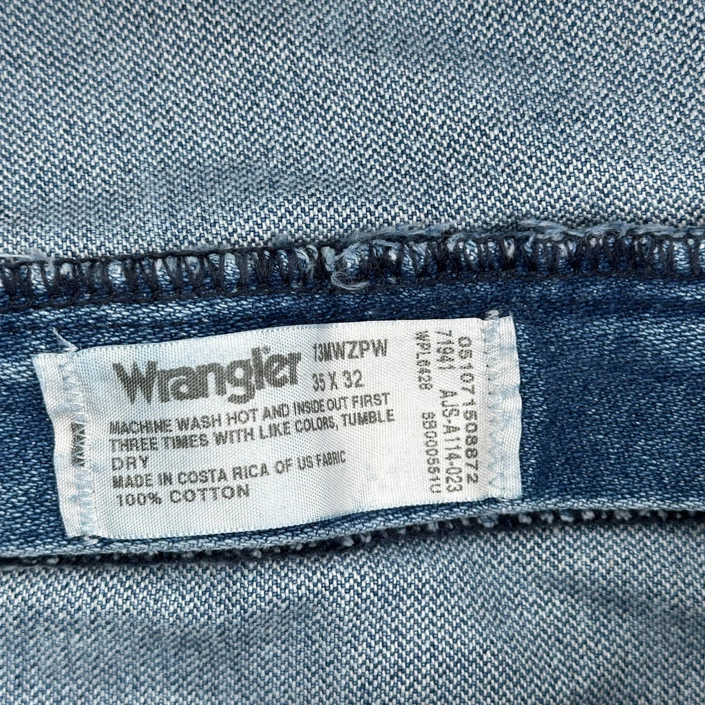 Wrangler Jeans - 33W 28L Blue Cotton - Image 6