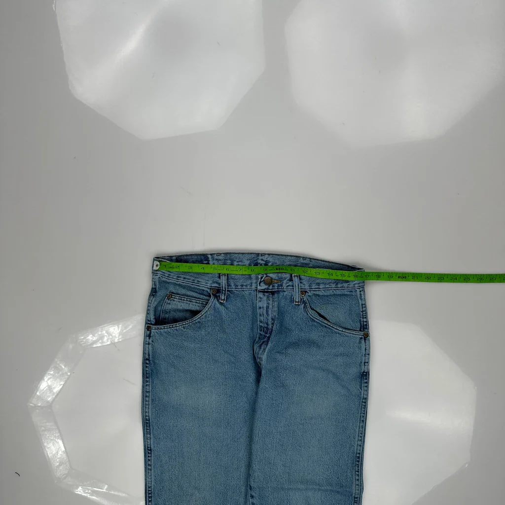 Wrangler Jeans - 33W 28L Blue Cotton - Image 3