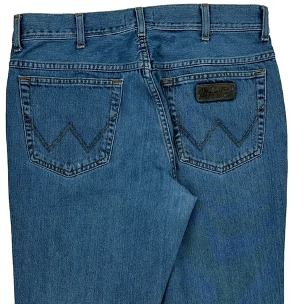 Wrangler Jeans - 33W 30L Blue Cotton - Image 8