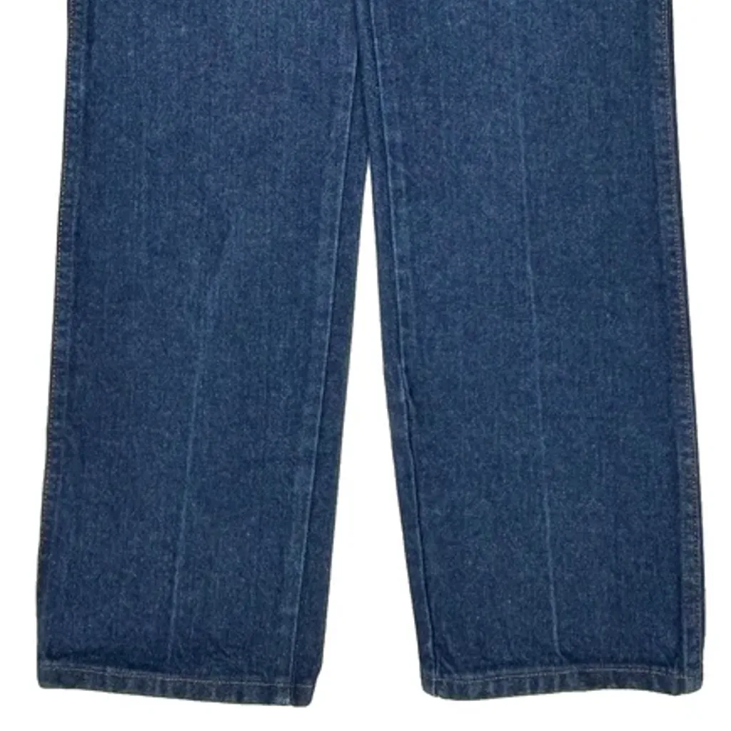 Wrangler Boot Cut Jeans - 34W 30L Blue Denim - Image 10
