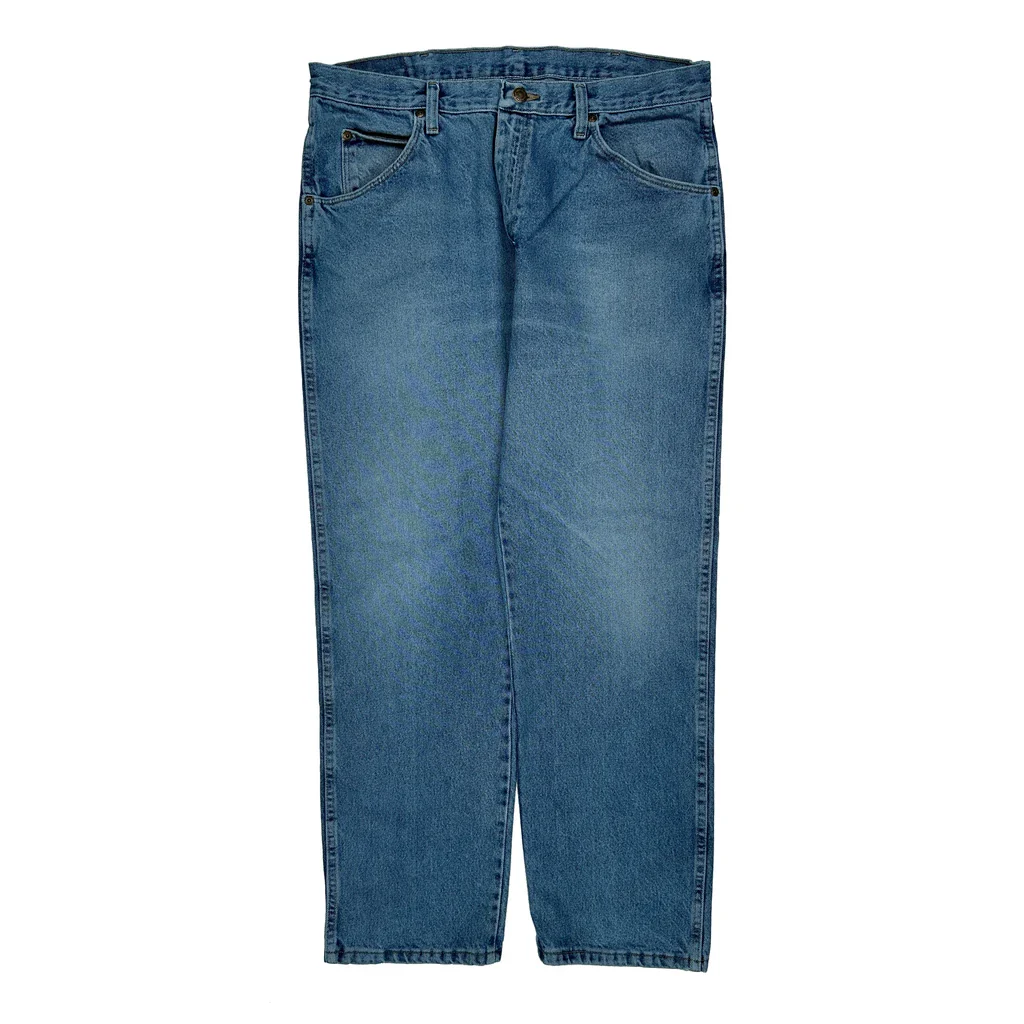 Wrangler Jeans - 34W 30L Blue Cotton - Image 2
