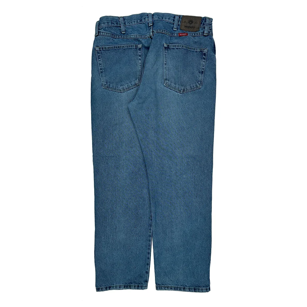 Wrangler Jeans - 34W 30L Blue Cotton
