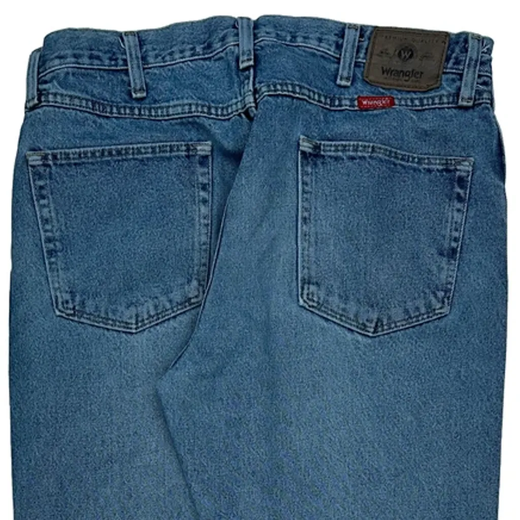 Wrangler Jeans - 34W 30L Blue Cotton - Image 7