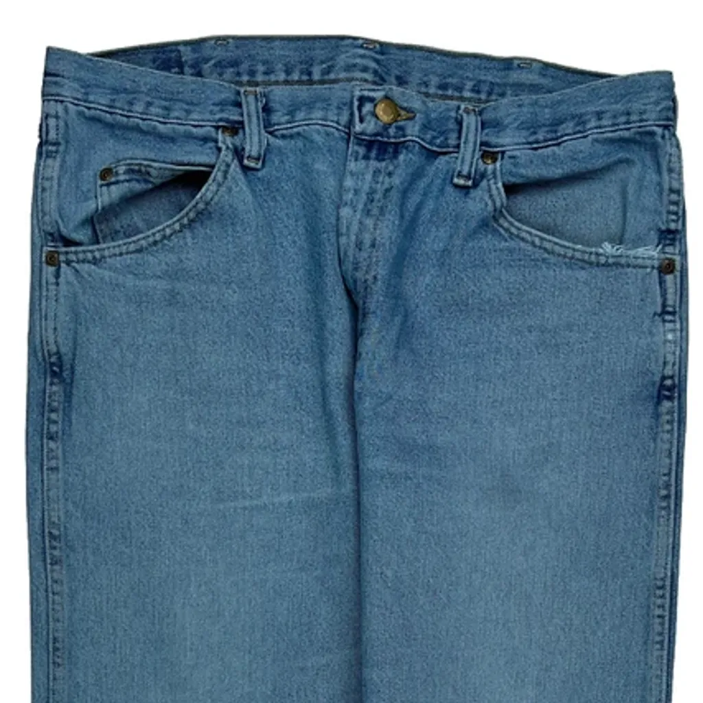Wrangler Jeans - 34W 32L Blue Cotton - Image 10