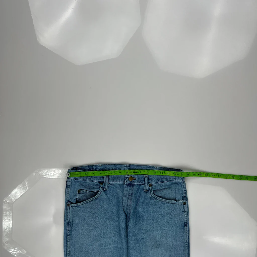 Wrangler Jeans - 34W 32L Blue Cotton - Image 3