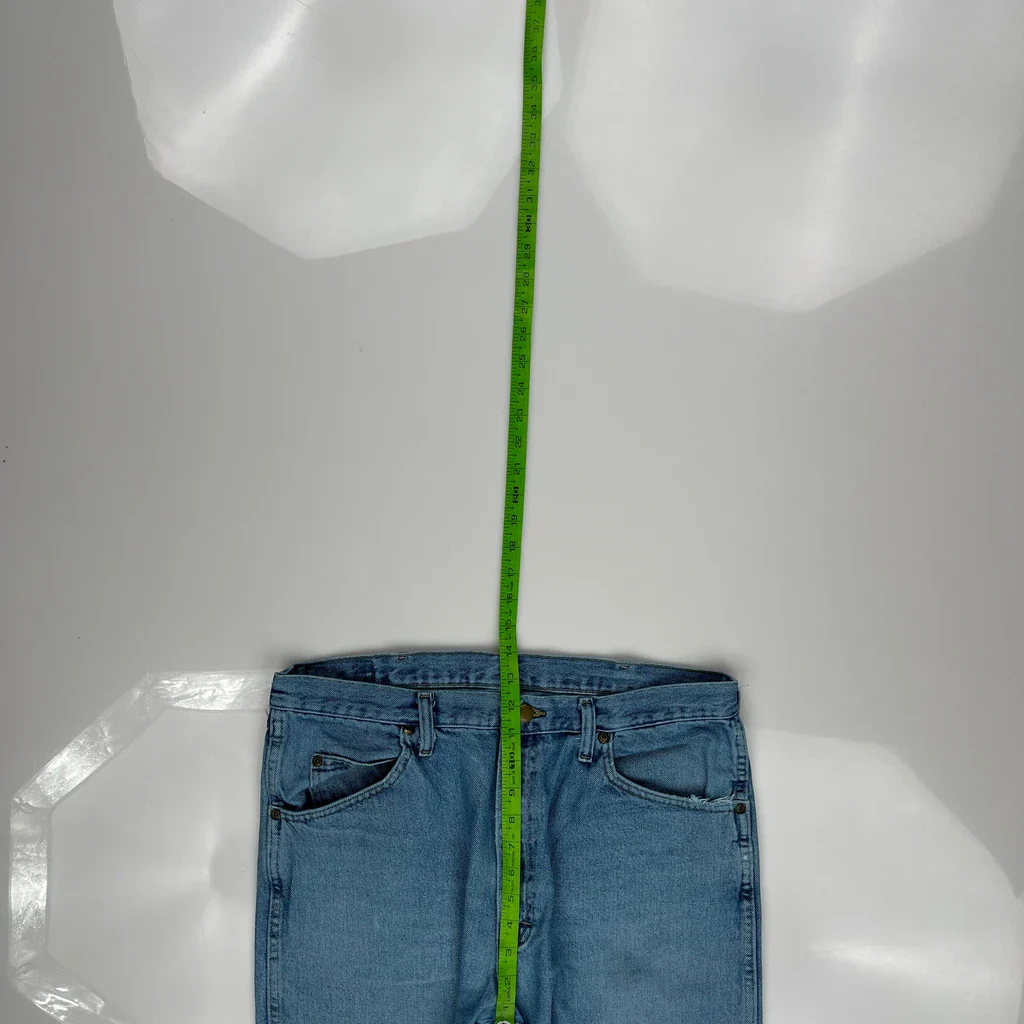 Wrangler Jeans - 34W 32L Blue Cotton - Image 4