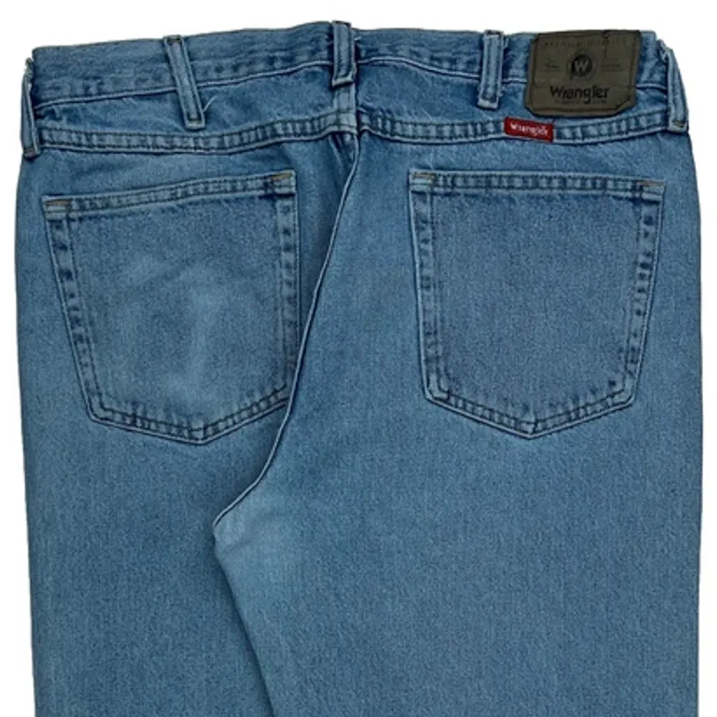 Wrangler Jeans - 34W 32L Blue Cotton - Image 7