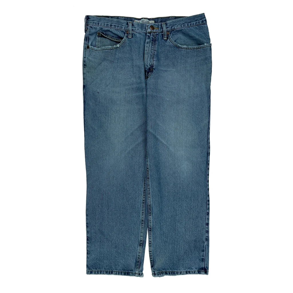 Wrangler Jeans - 34W 29L Blue Cotton - Image 2