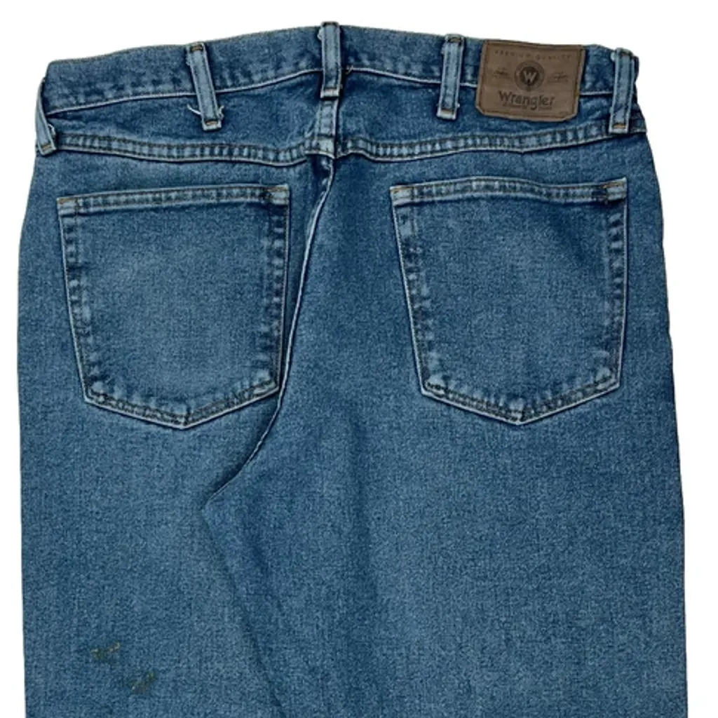 Wrangler Jeans - 34W 28L Blue Cotton - Image 9