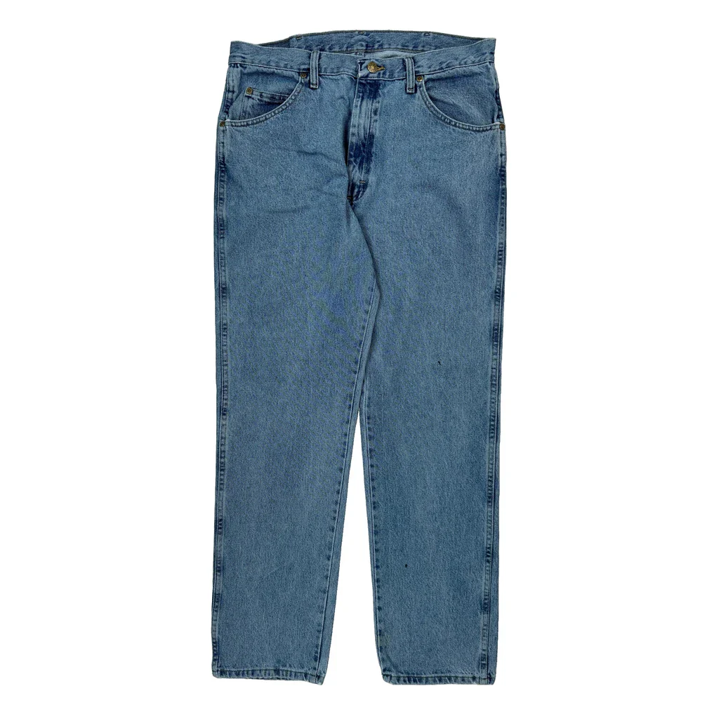 Wrangler Jeans - 34W 33L Blue Cotton - Image 2