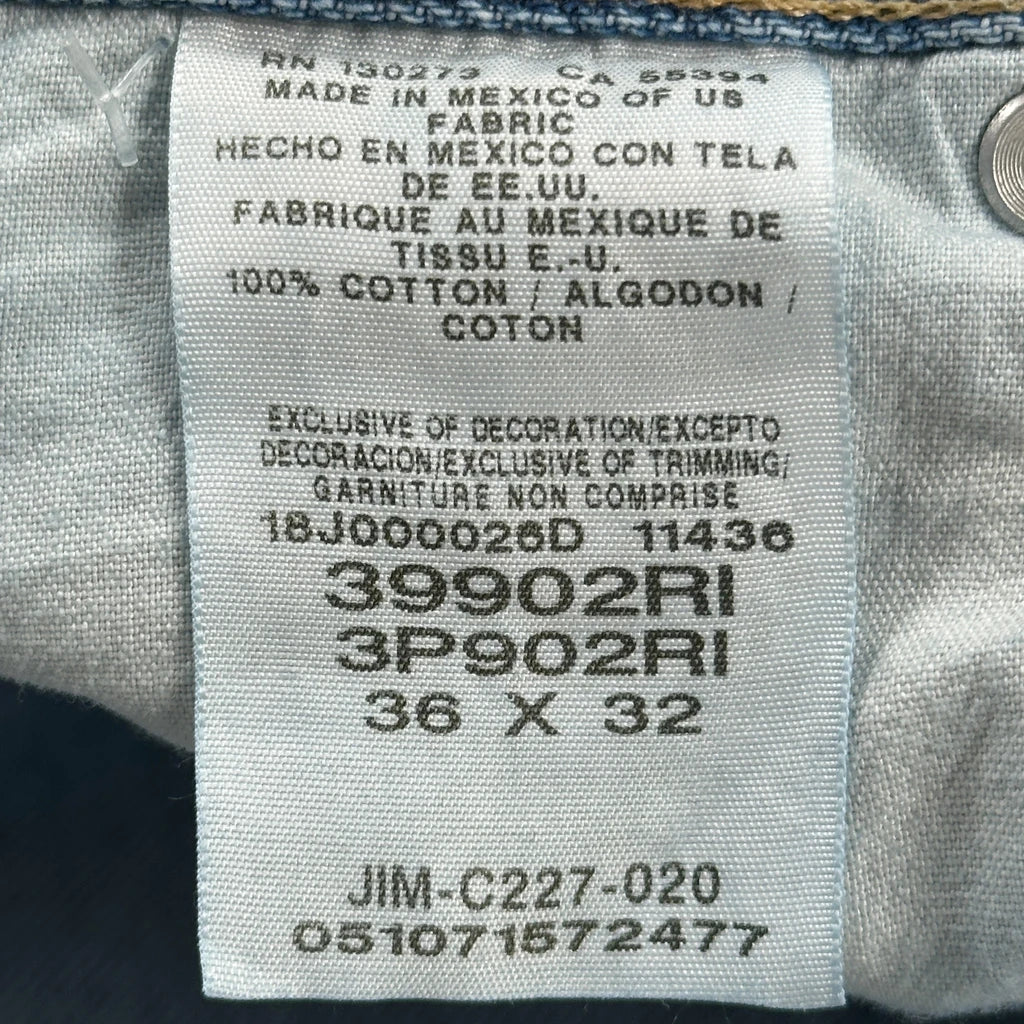 Wrangler Jeans - 34W 33L Blue Cotton - Image 6