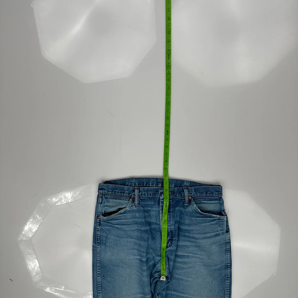 Wrangler Jeans - 35W 29L Blue Cotton - Image 3