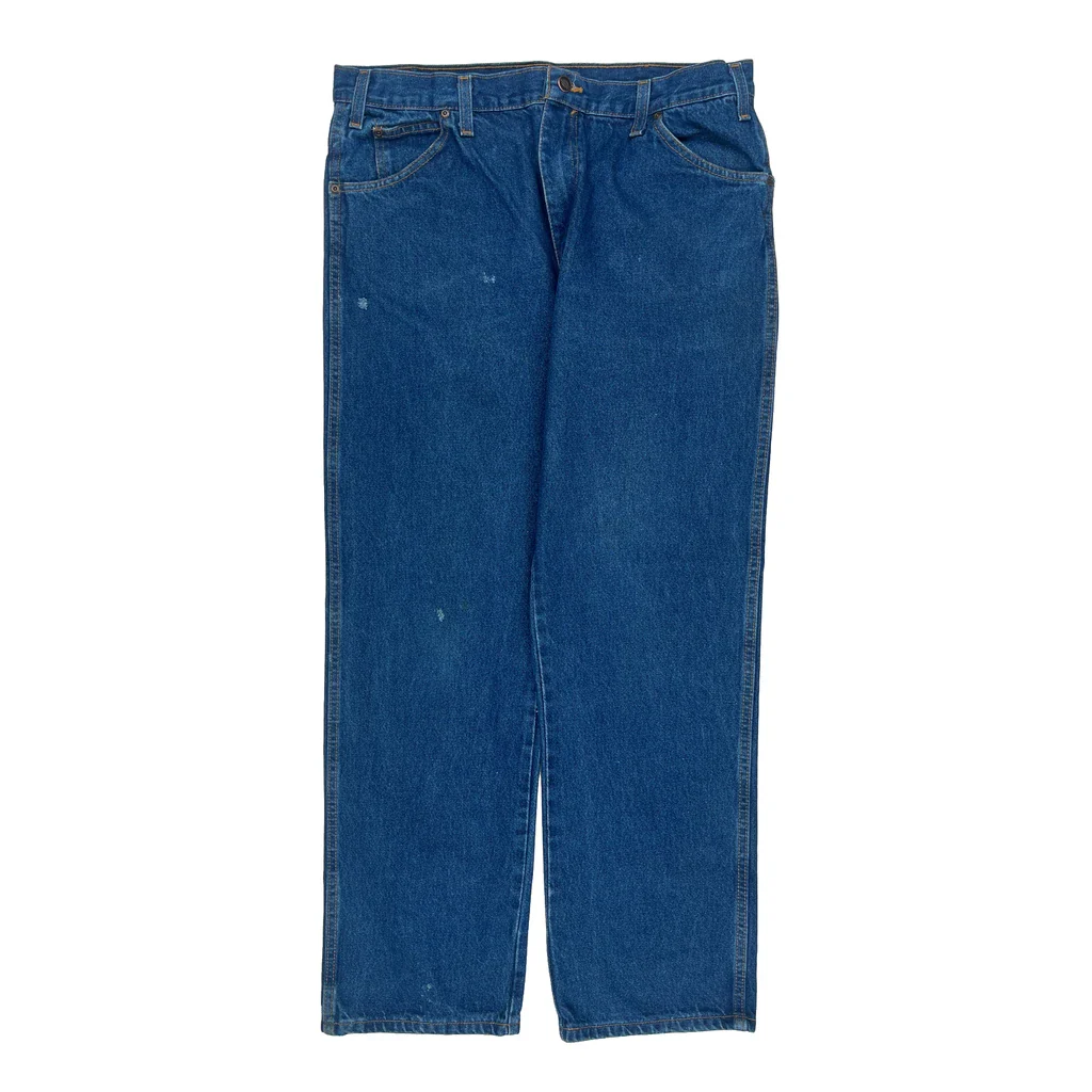 Wrangler Jeans - 35W 32L Blue Cotton - Image 2