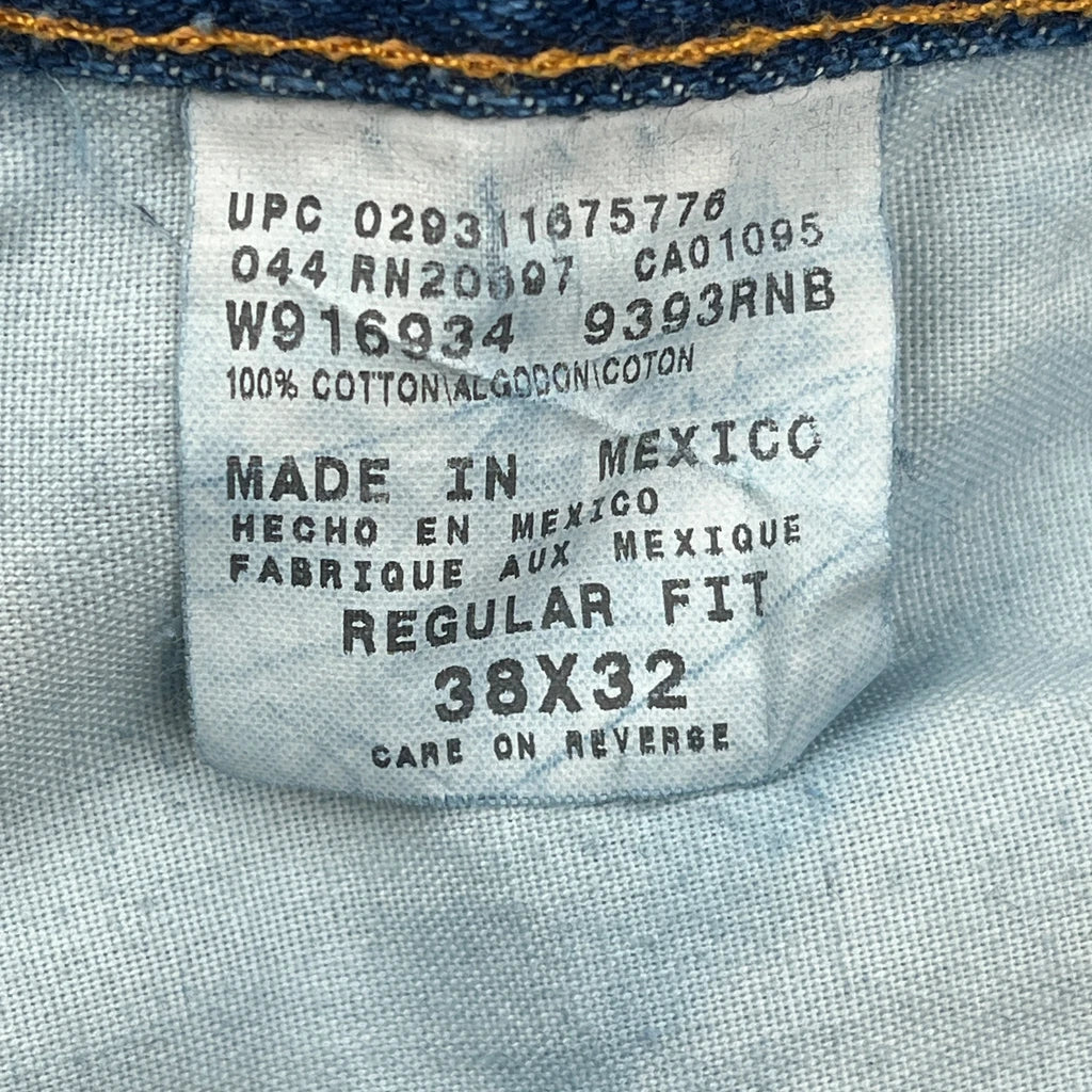 Wrangler Jeans - 35W 32L Blue Cotton - Image 6