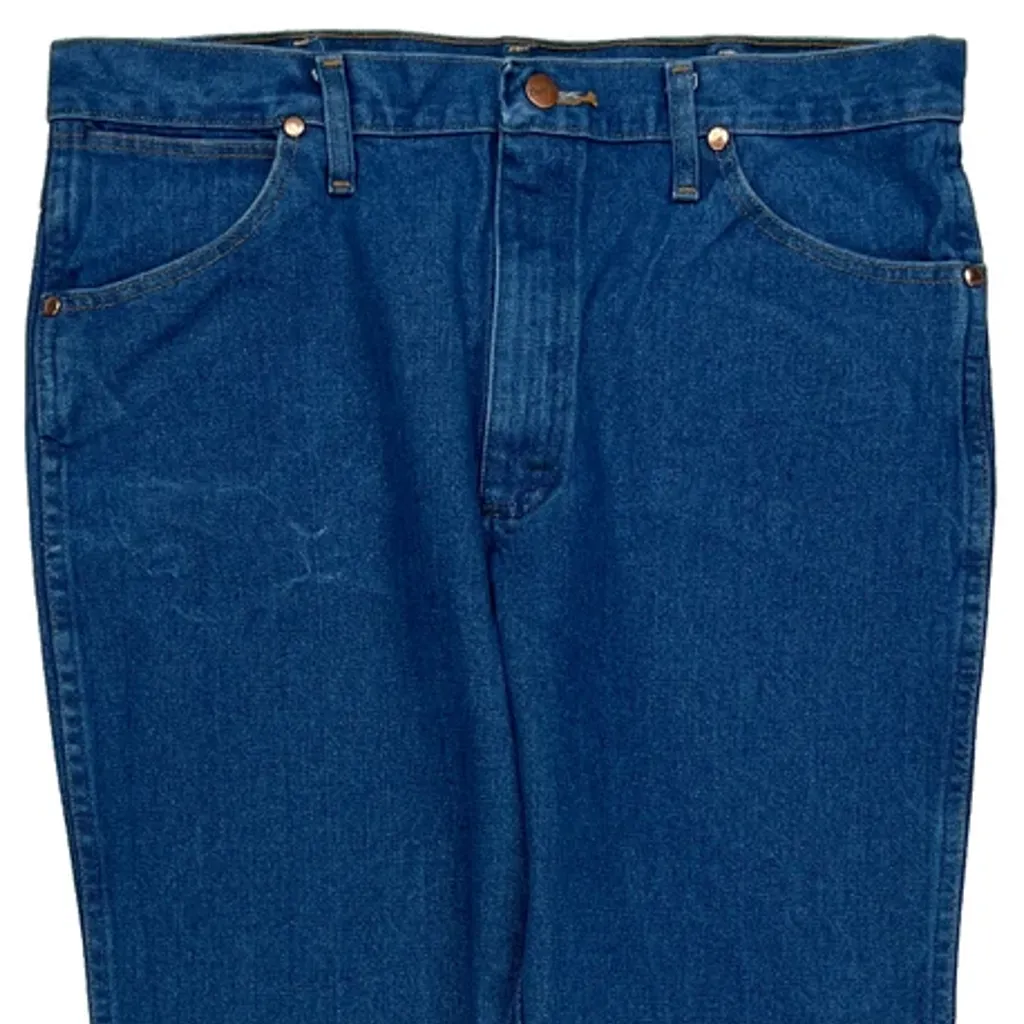 Wrangler Jeans - 35W 30L Blue Cotton - Image 10