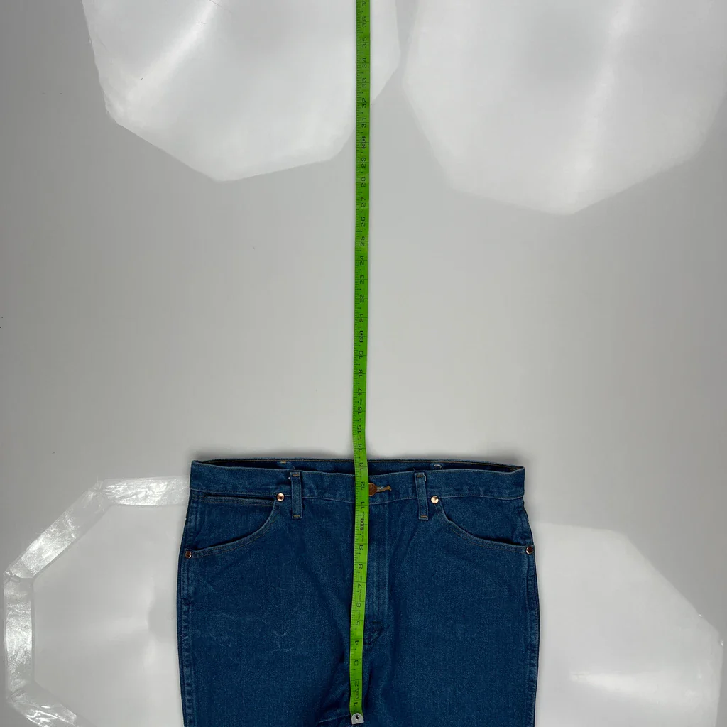 Wrangler Jeans - 35W 30L Blue Cotton - Image 4